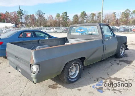 1987 Chevrolet R10 из США, поврежденный, VIN 1GCDR14Z9HF367185